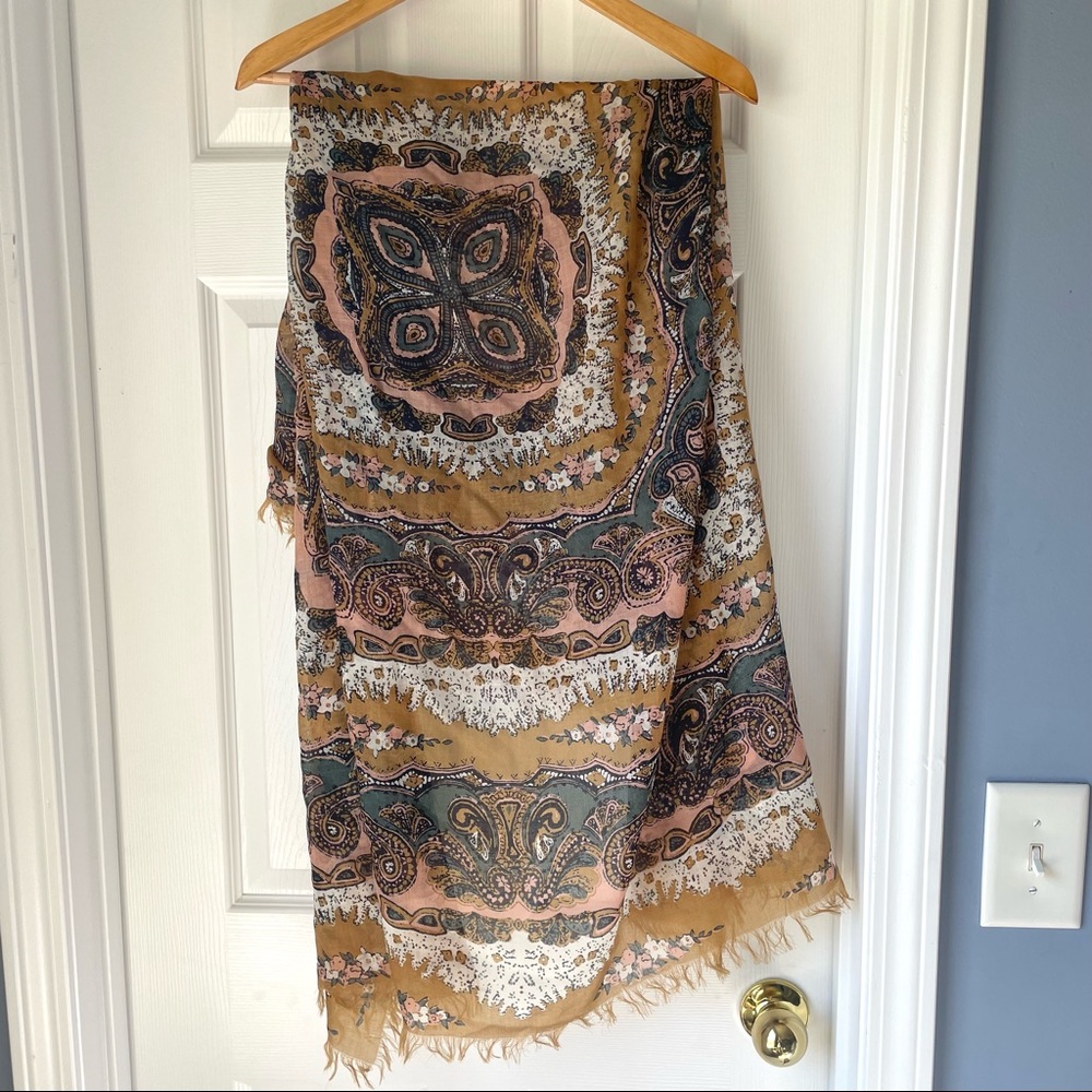 Madewell Paisley Bohemian Scarf